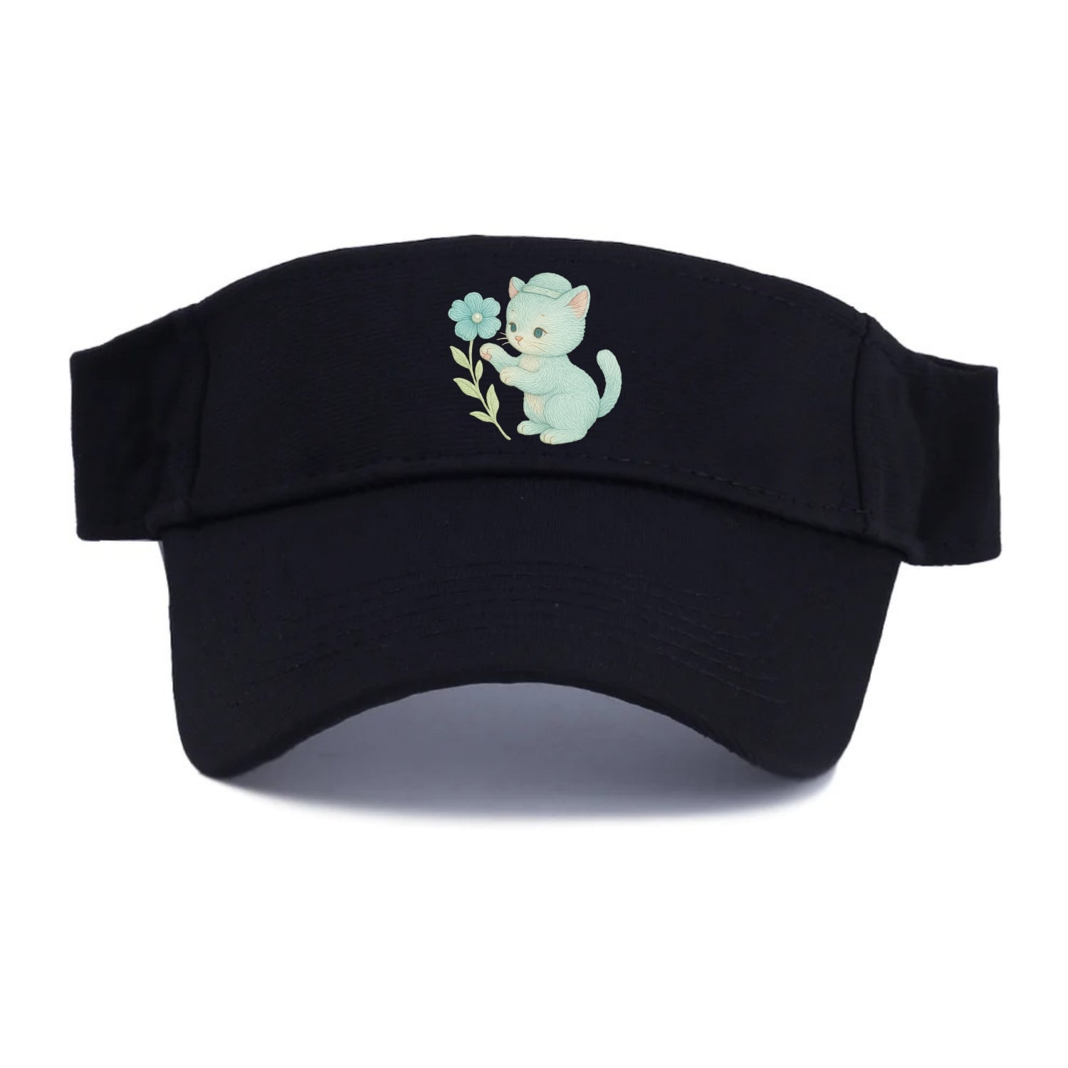 Aqua Kitten - Visor - Black