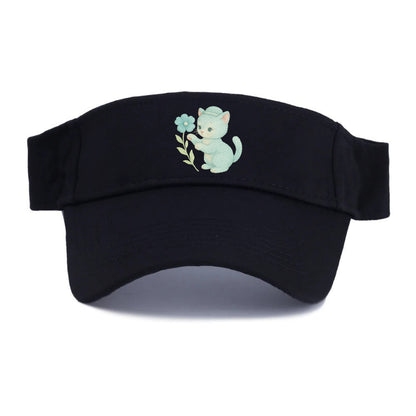 Aqua Kitten - Visor - Black