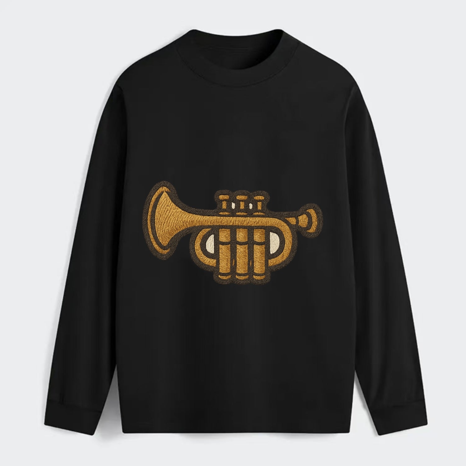 Trumpet  - Classic Long Sleeve Shirt - Black