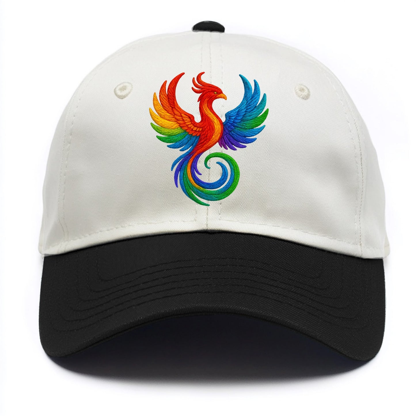 Phoenix Rising  - Two Tone Cap - Black