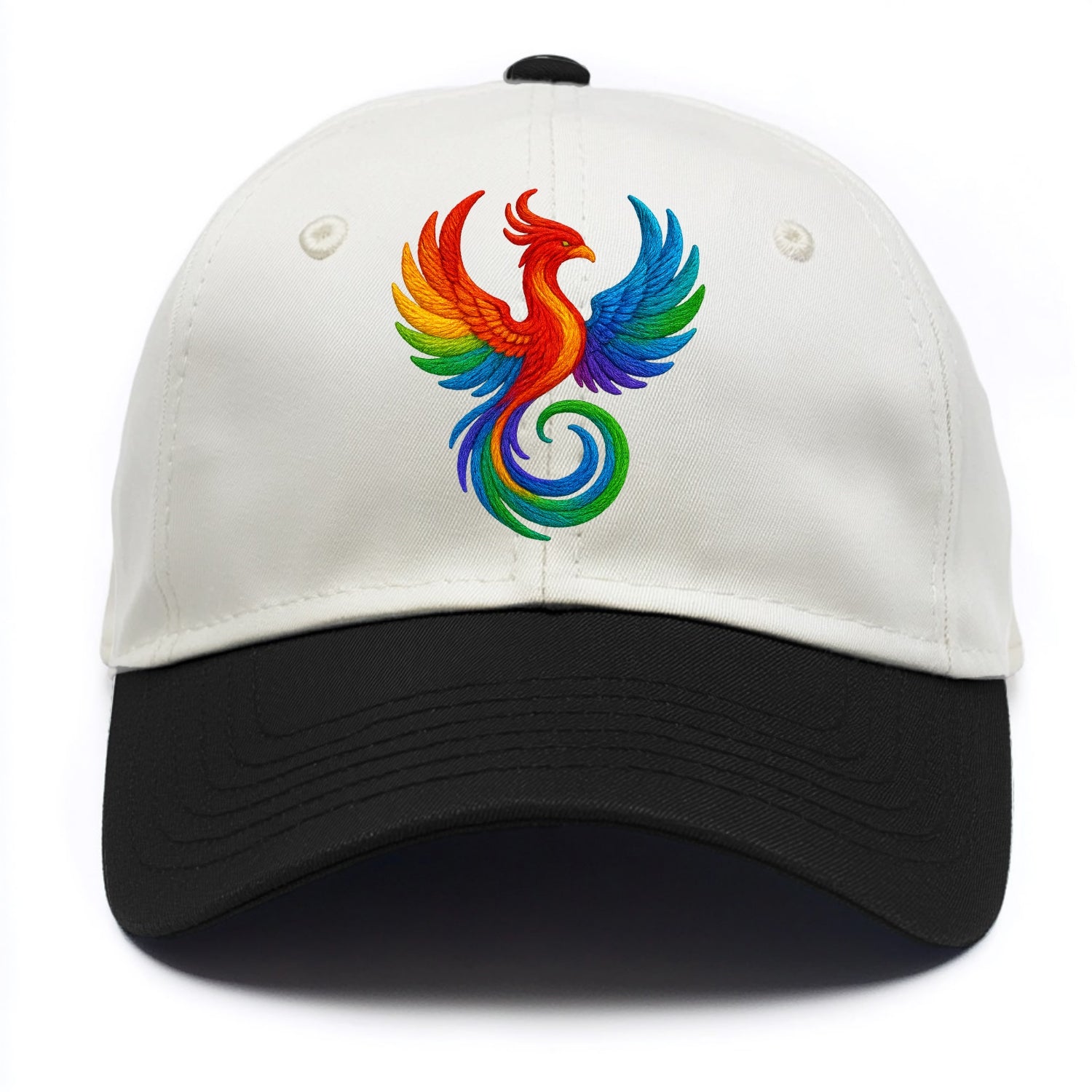 Phoenix Rising  - Two Tone Cap - Black