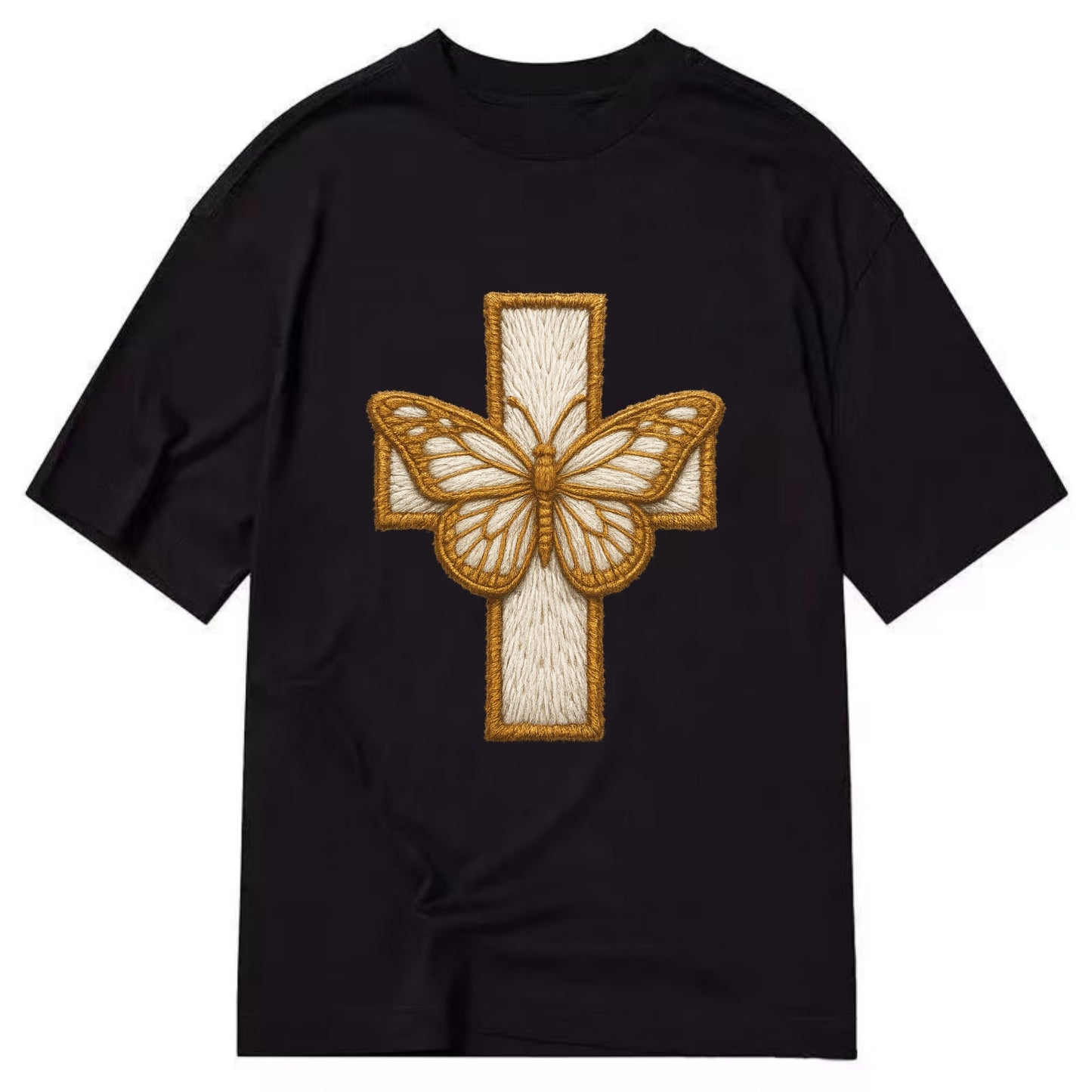 Resurrection Cross  - Classic T-shirt - Black