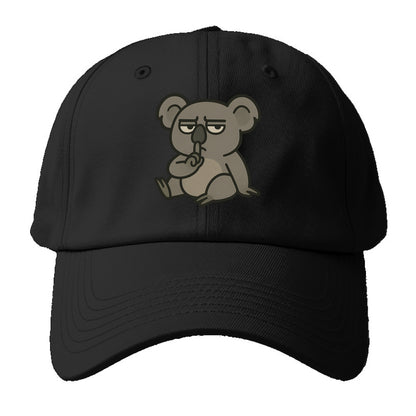 The Koala Judging - Baseball Cap For Big Heads - Black