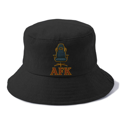 AFK   - Bucket Hat - Black