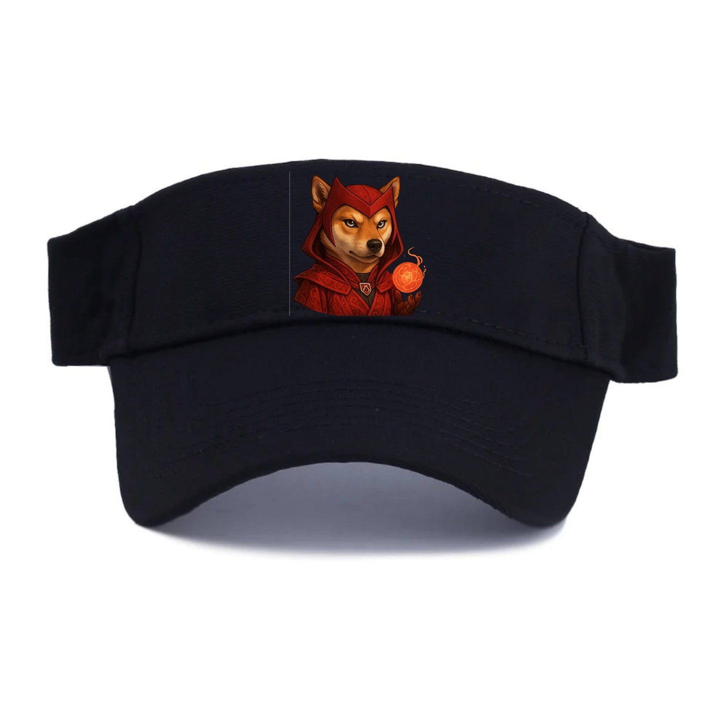 Shiba Inu Scarlet Witch  - Visor - Black