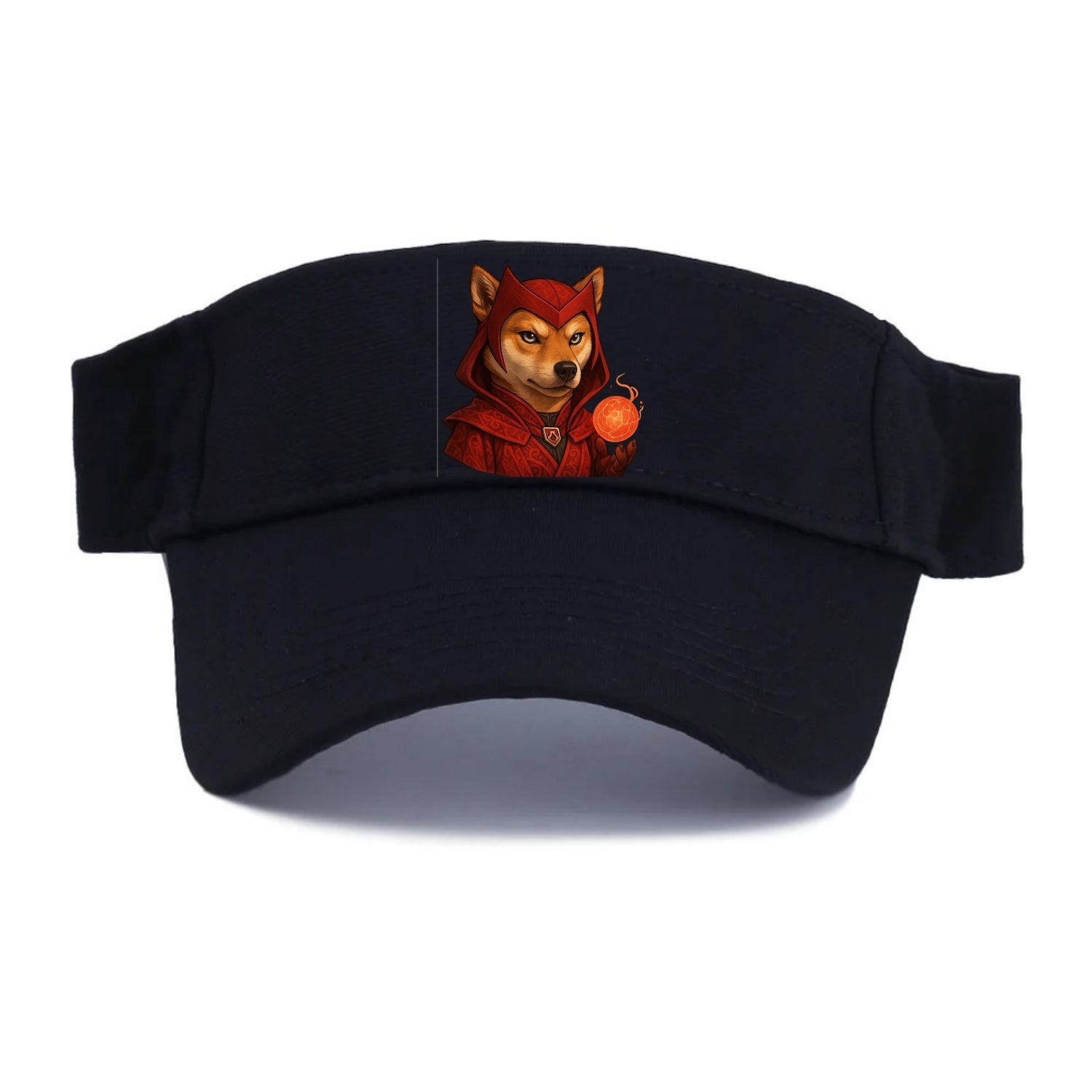 Shiba Inu Scarlet Witch  - Visor - Black