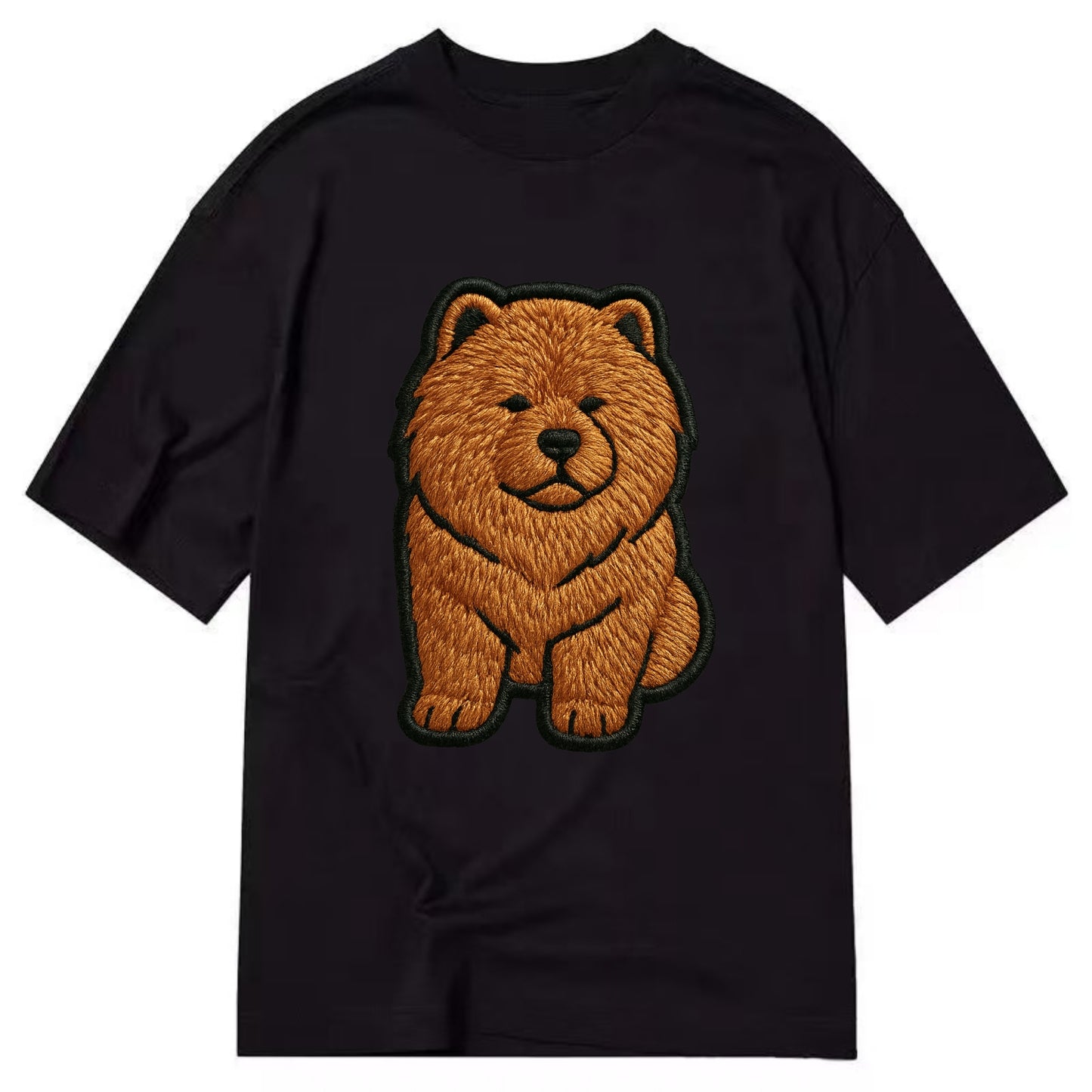 Chow Chow - Trendy lion-mane design with - Classic T-shirt - Black