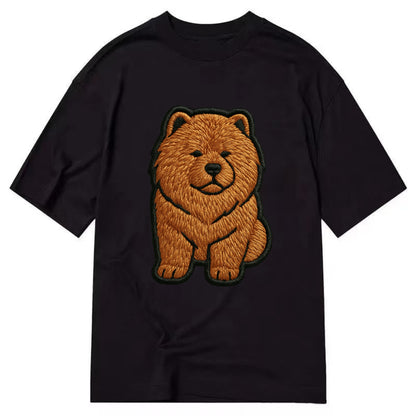 Chow Chow - Trendy lion-mane design with - Classic T-shirt - Black