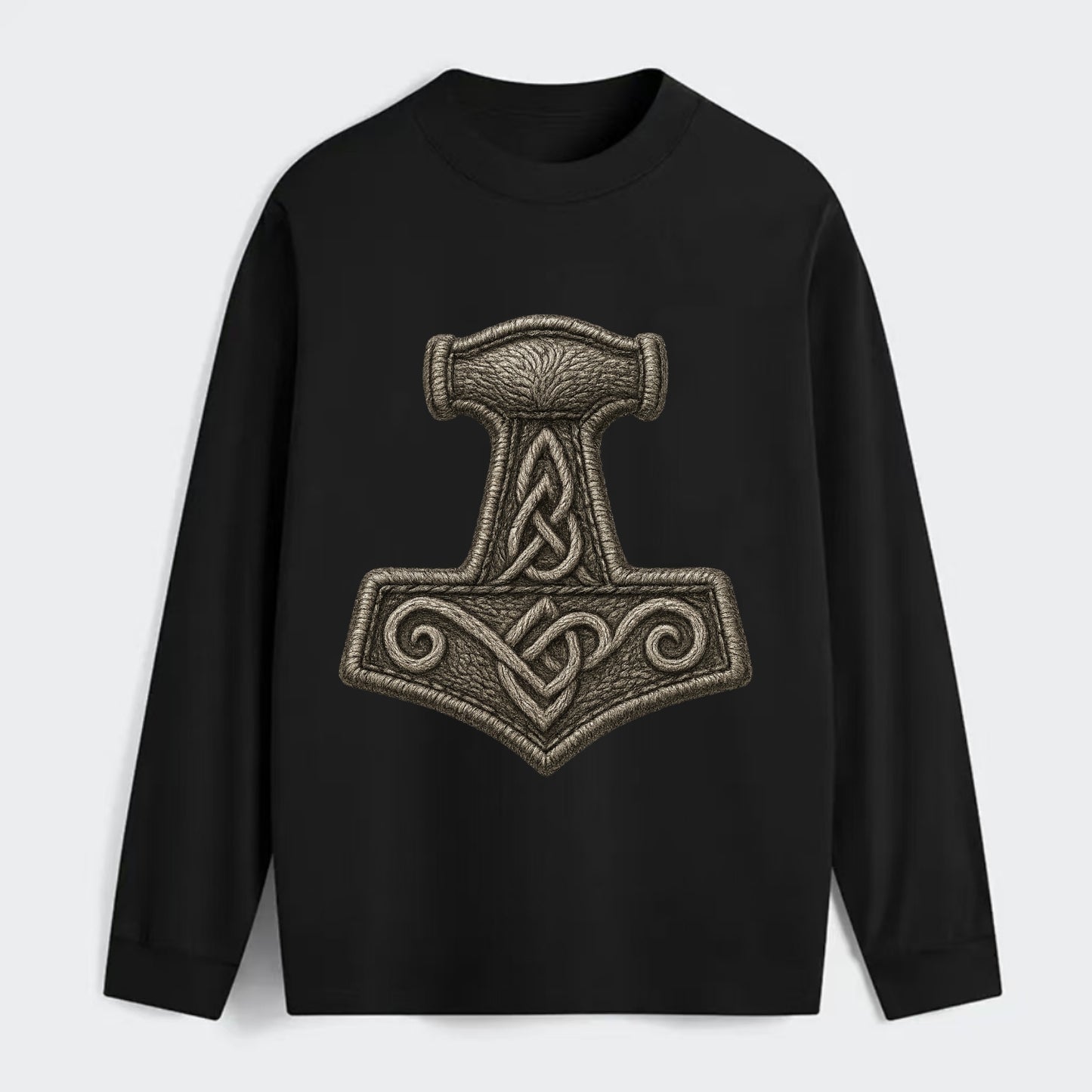 Mjolnir  - Classic Long Sleeve Shirt - Black