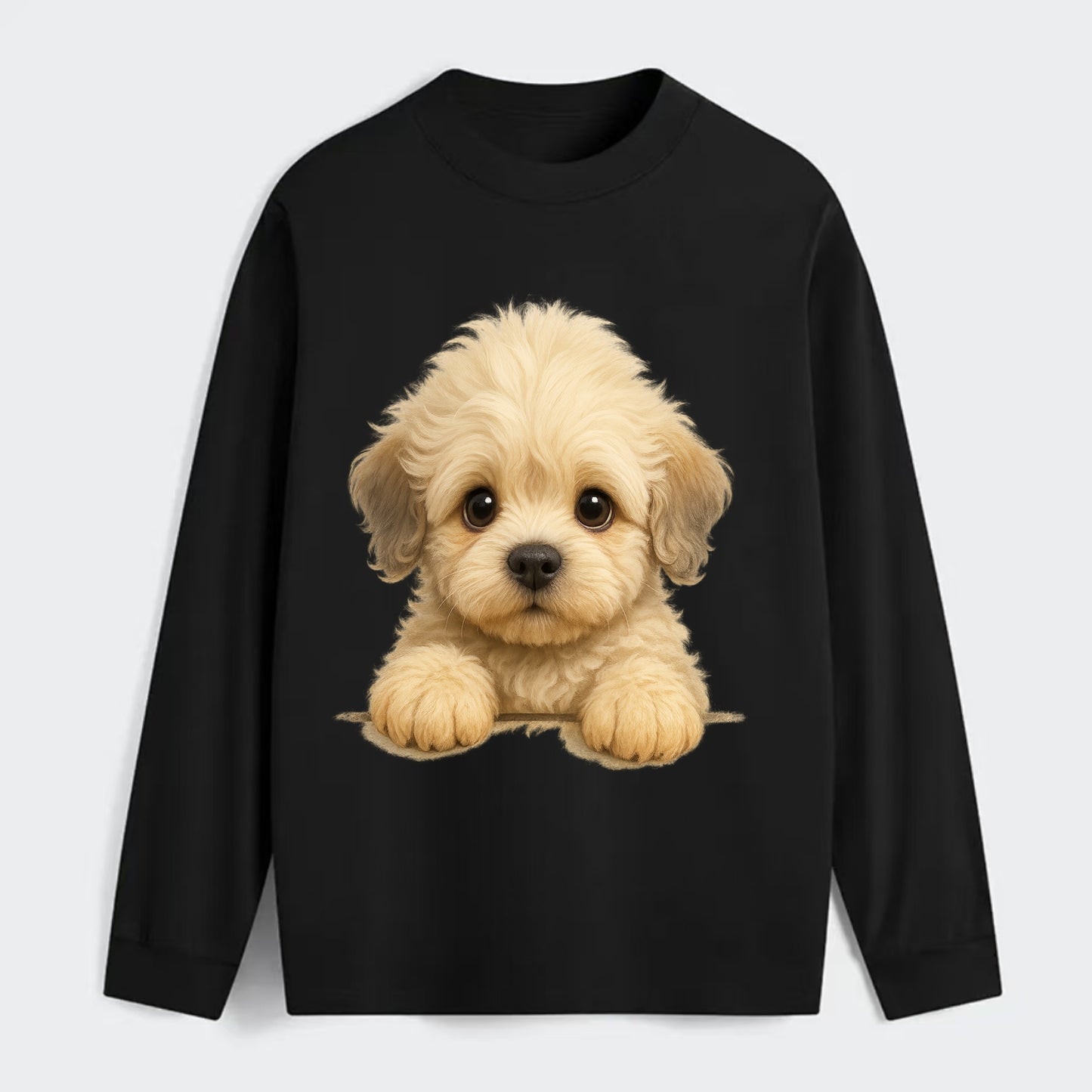 Dandie Dinmont Terrier  - Classic Long S - Classic Long Sleeve Shirt - Black