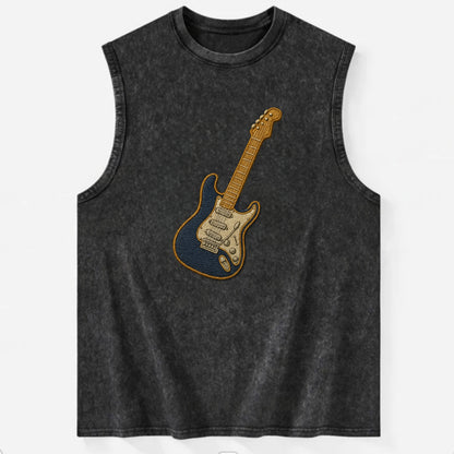 Electric Guitar  - Vintage Washed Tank - Black
