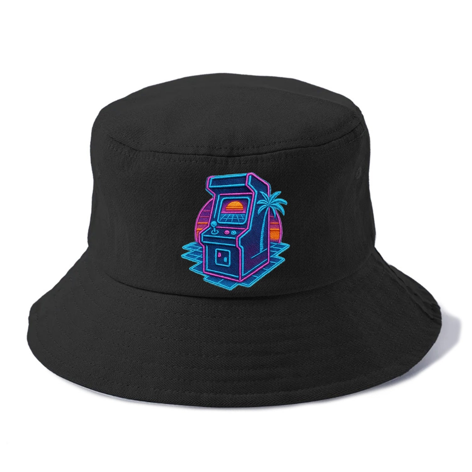 Arcade Machine - Bucket Hat - Black