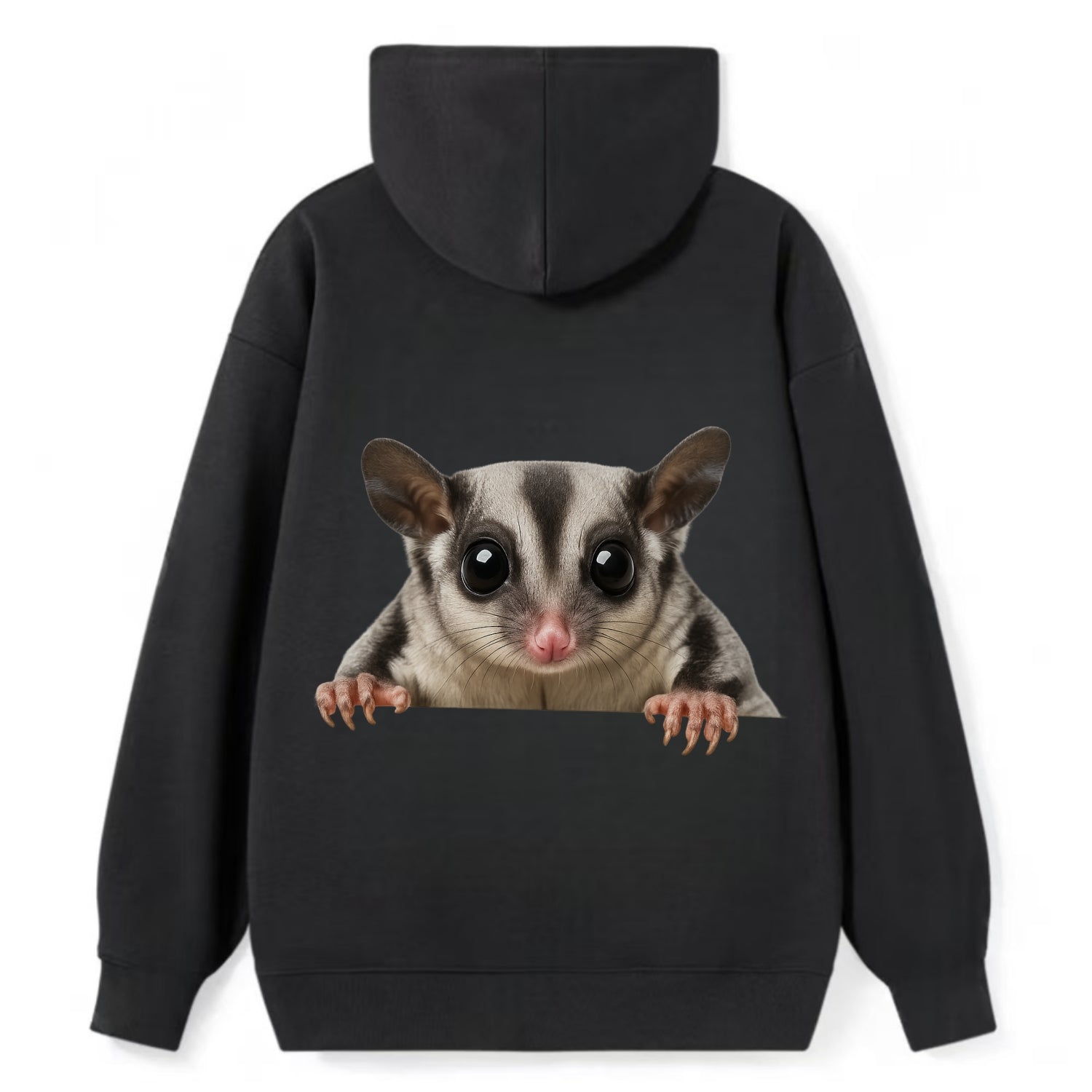 Sugar Glider  - Classic Pullover Hoodie - Black