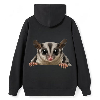 Sugar Glider  - Classic Pullover Hoodie - Black