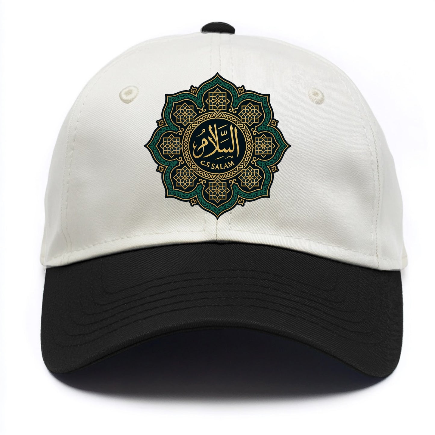 As-Salam Mandala - Two Tone Cap - Black