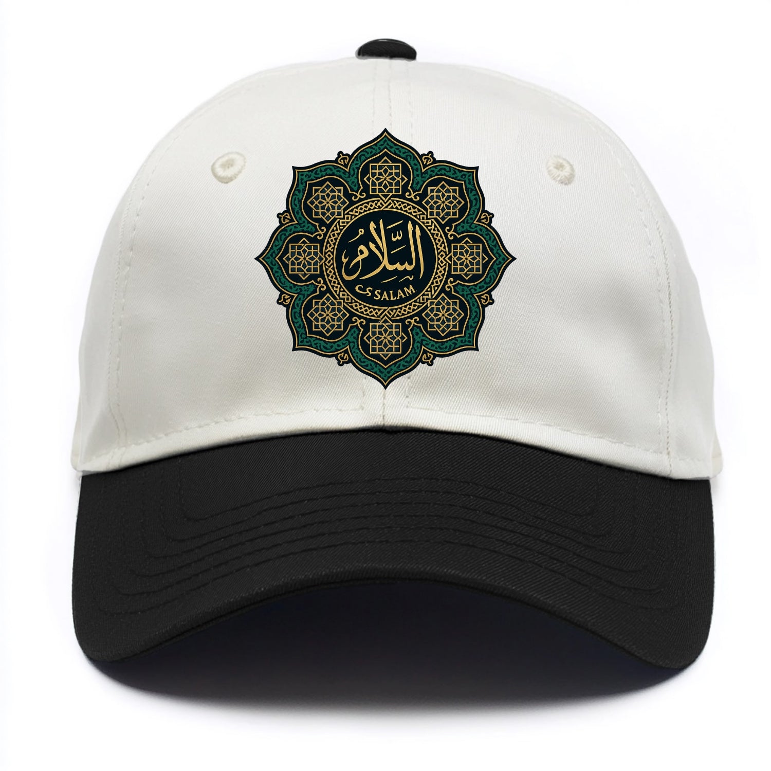 As-Salam Mandala - Two Tone Cap - Black
