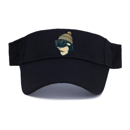 Vancouver Orca wearing Vancouver beanie - Visor - Black