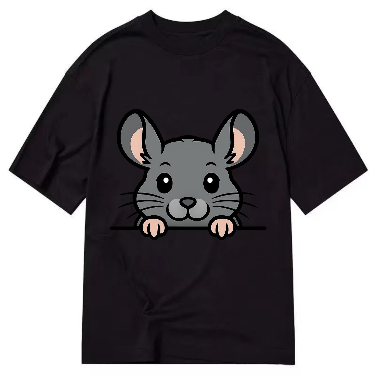 Chinchilla  - Classic T-shirt - Black