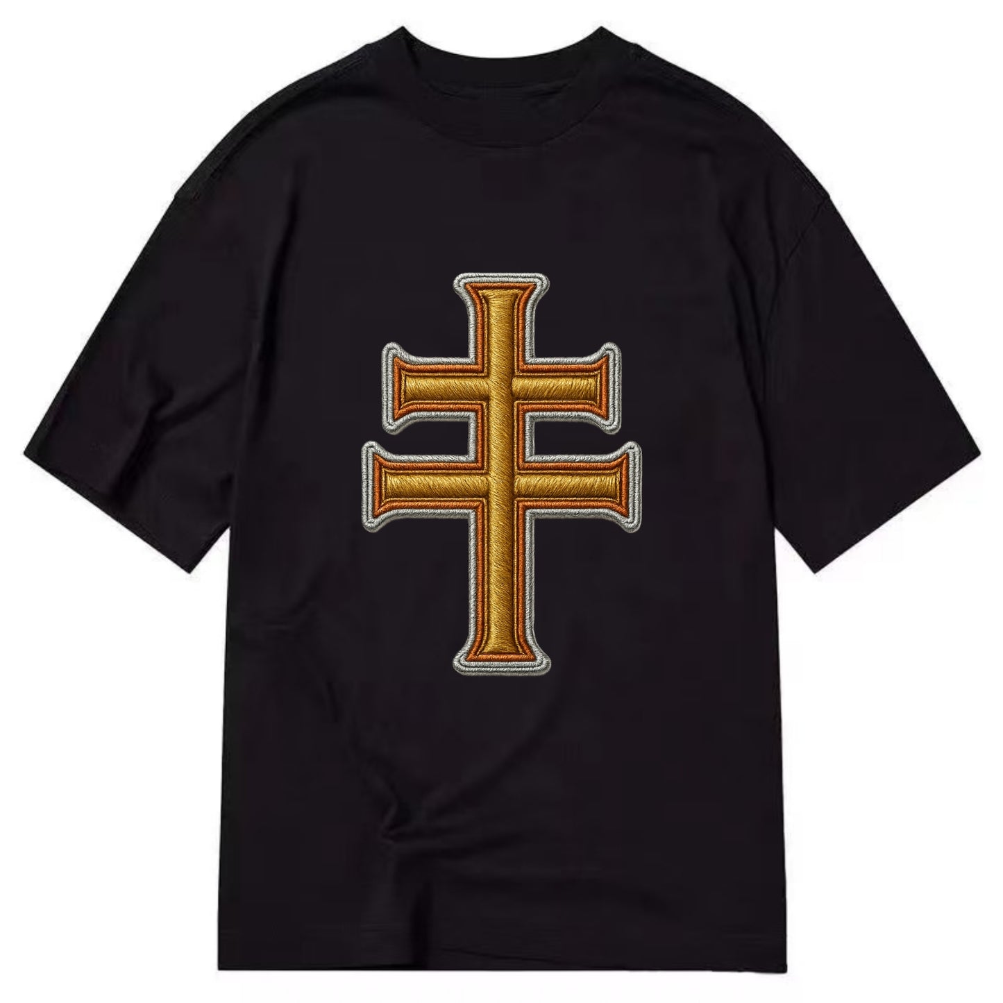 Patriarchal Cross - Classic T-shirt - Black