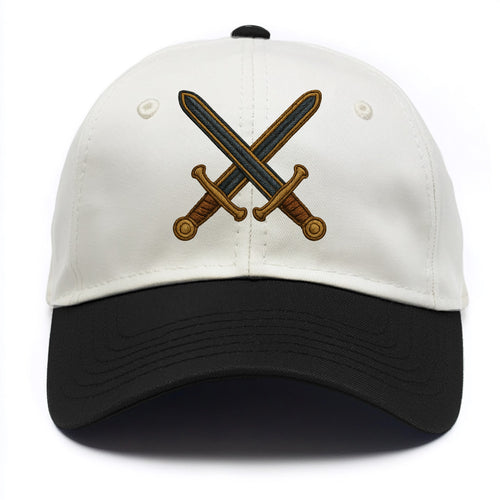 Crossed Swords  - Two Tone Cap