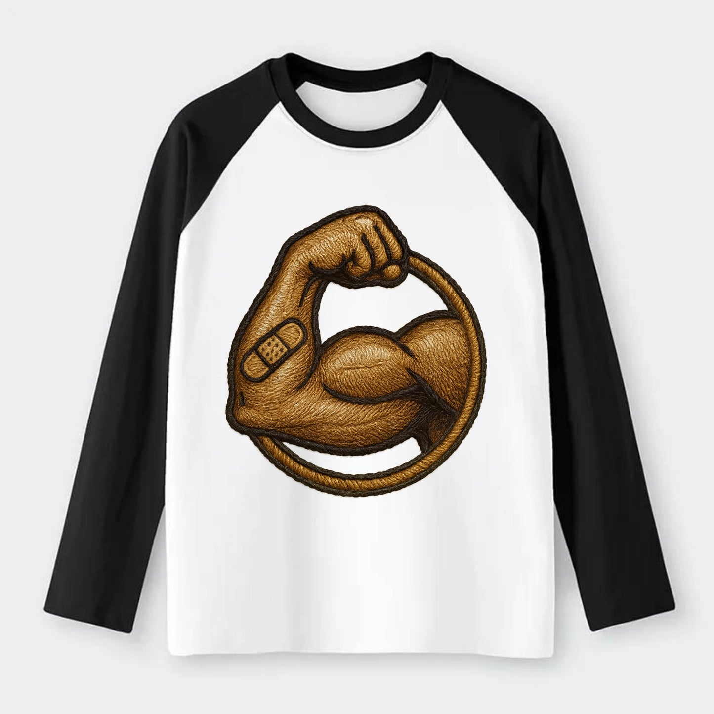 Sore Today Strong Tomorrow  - Raglan Long Sleeve T-Shirt - Black