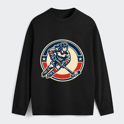 Fearless Ice Warrior - Classic Long Sleeve Shirt - Black