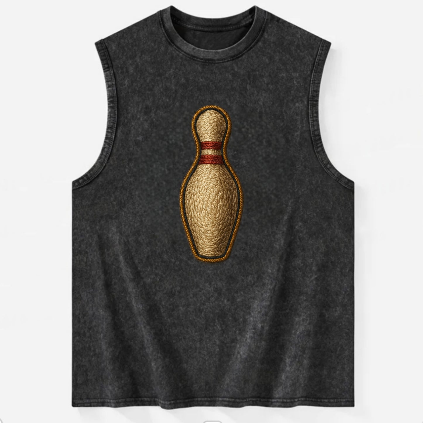 Bowling Pin  - Vintage Washed Tank - Black