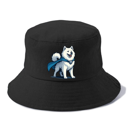 Samoyed Winter Hero  - Bucket Hat - Black