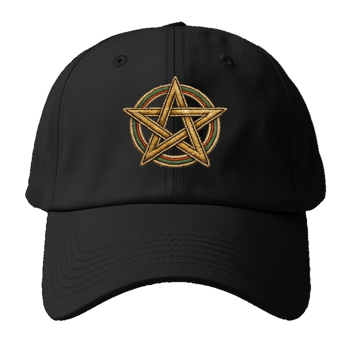 Pentacle Knot - Baseball Cap - Black