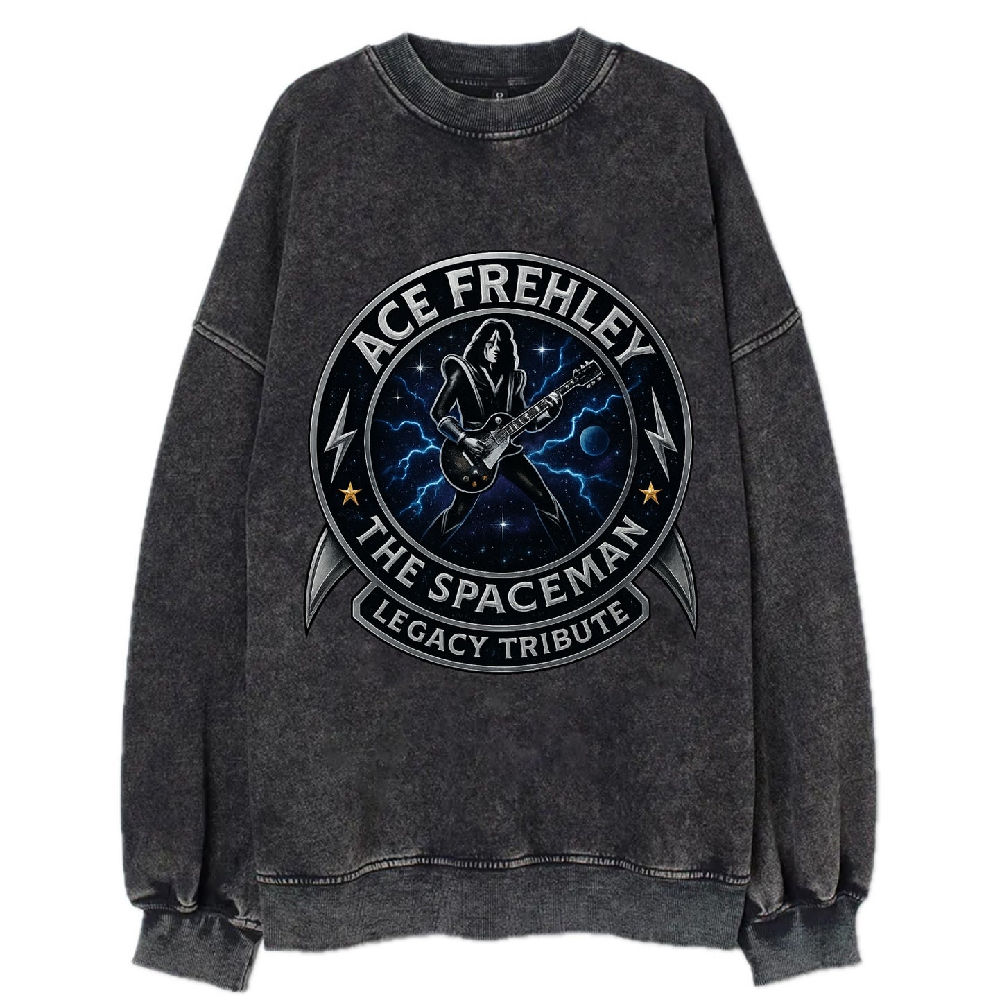 Ace Legacy Seal - Vintage Sweatshirt - Black