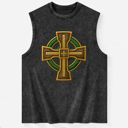 Durrow Cross - Vintage Washed Tank