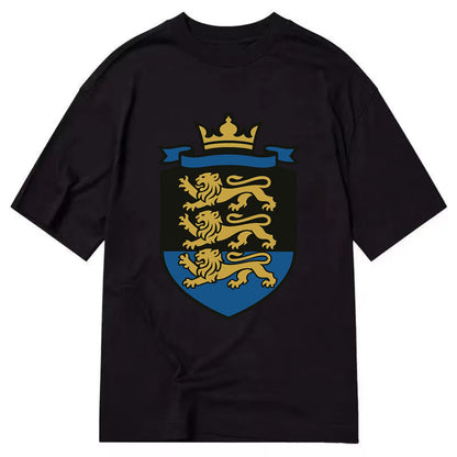 Estonia Royal Logo  - Classic T-shirt - Black