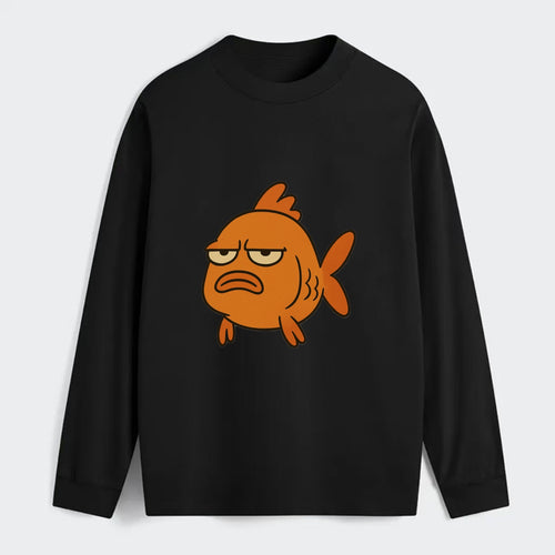 The Goldfish Judging Silently - Classic Long Sleeve Shirt