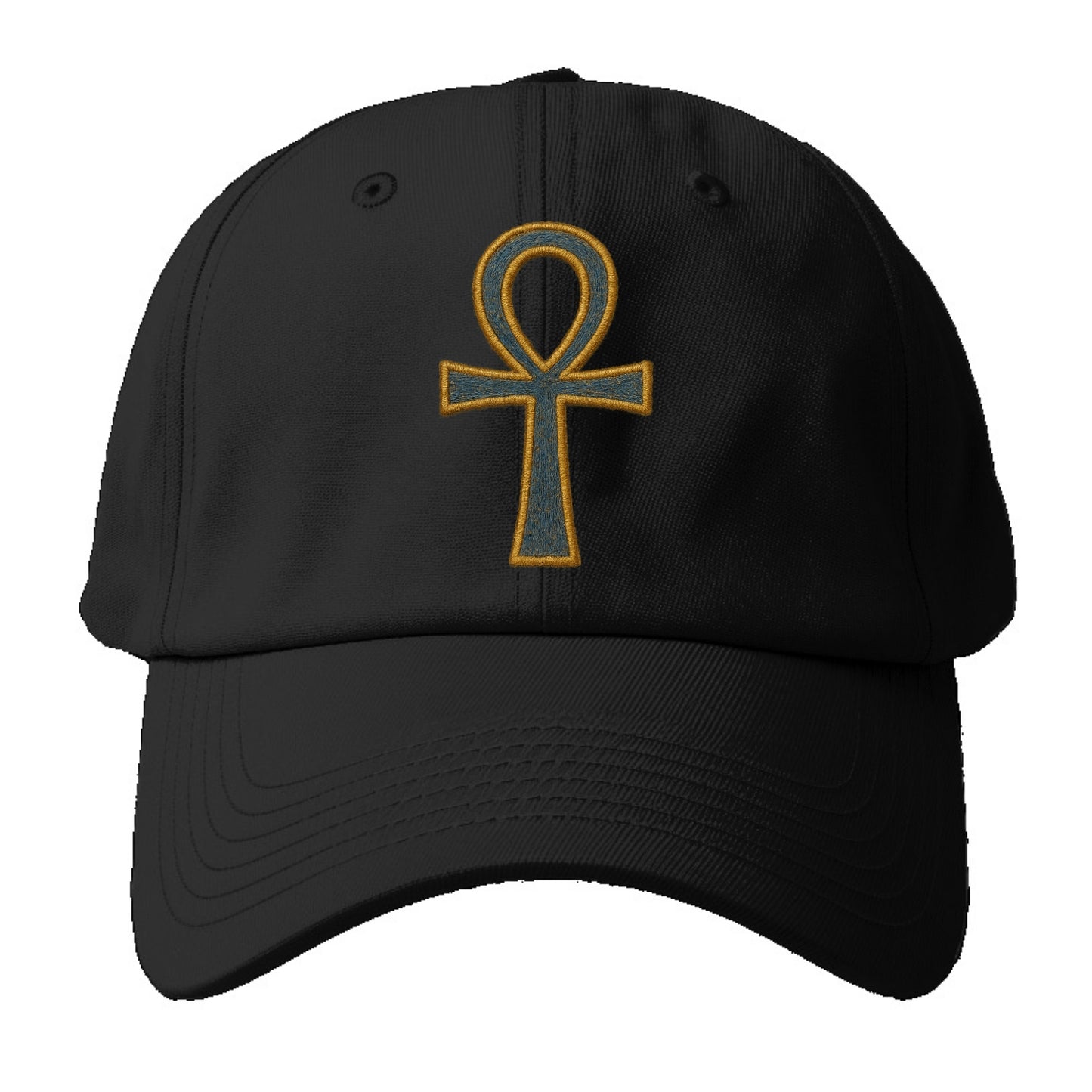 Ankh - Baseball Cap For Big Heads - Black