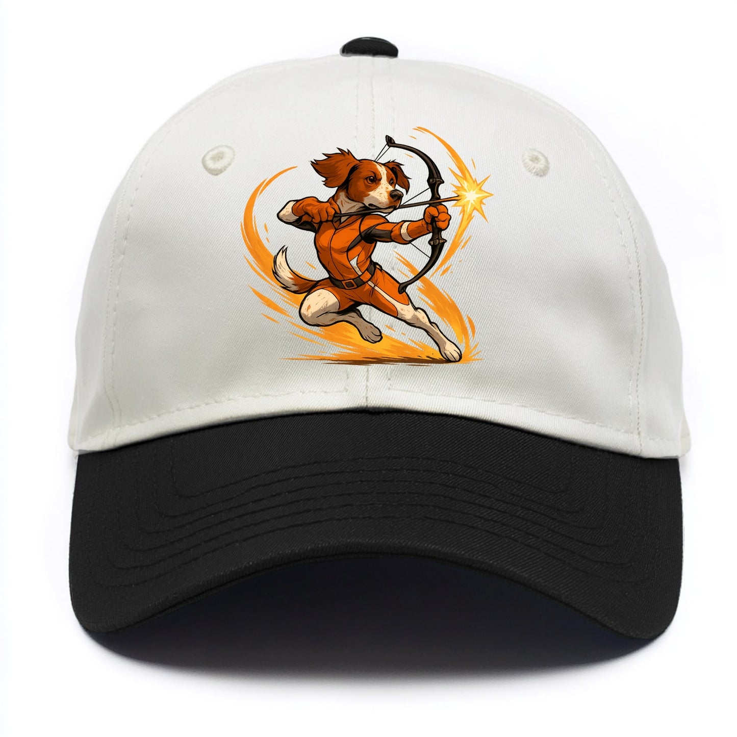 Brittany Hawkeye  - Two Tone Cap - Black