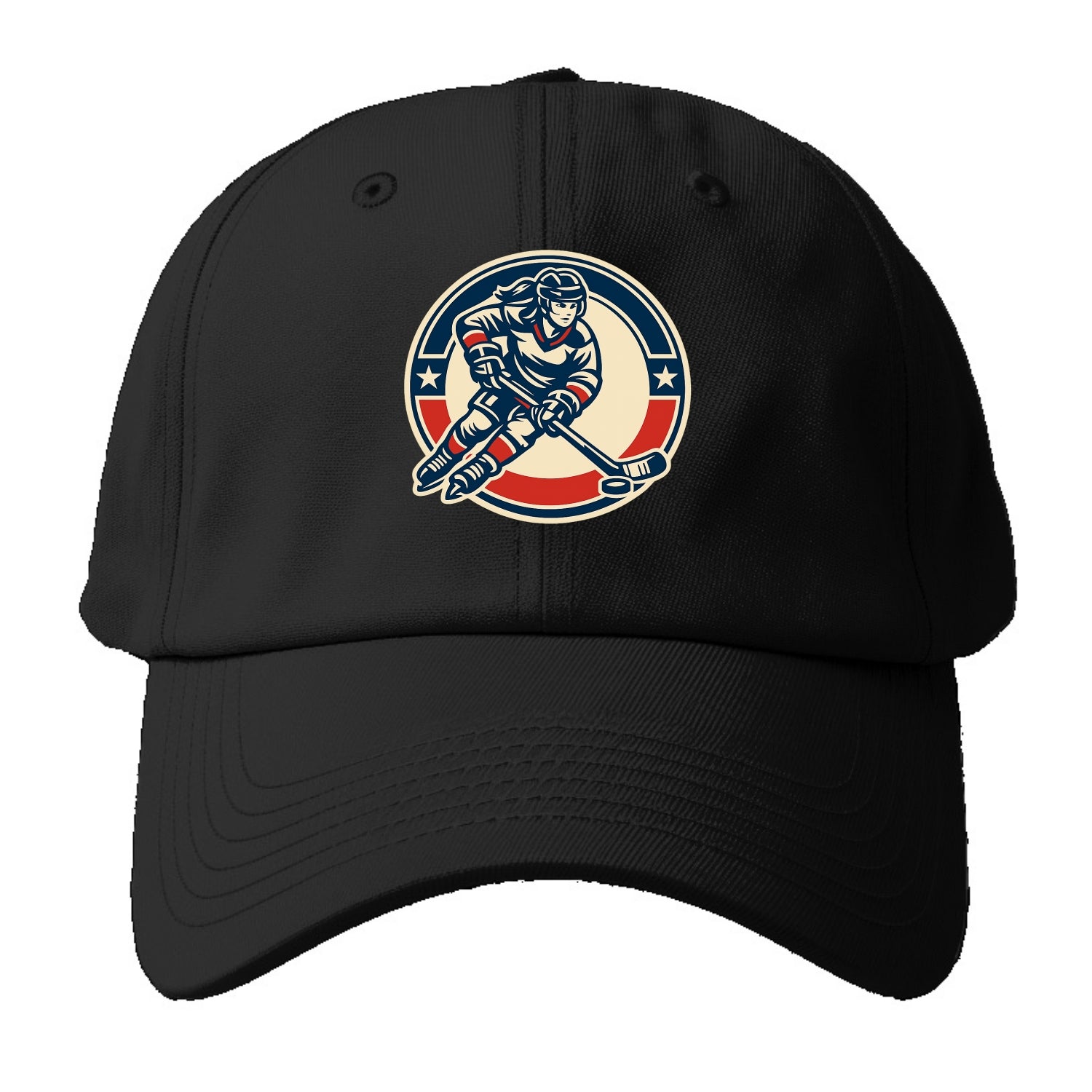 Fearless Ice Warrior - Baseball Cap - Black