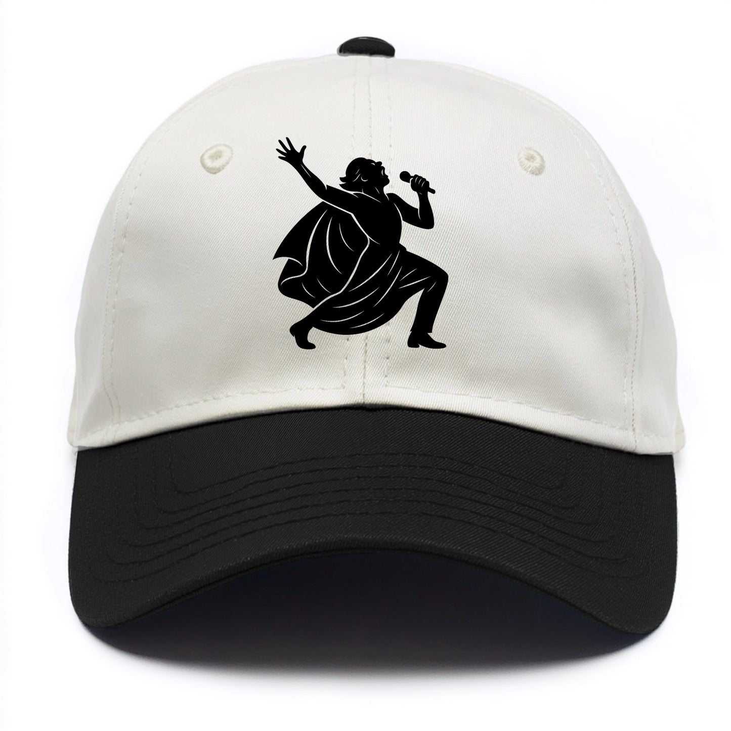 Opera singer powerful finale - Two Tone Cap - Black