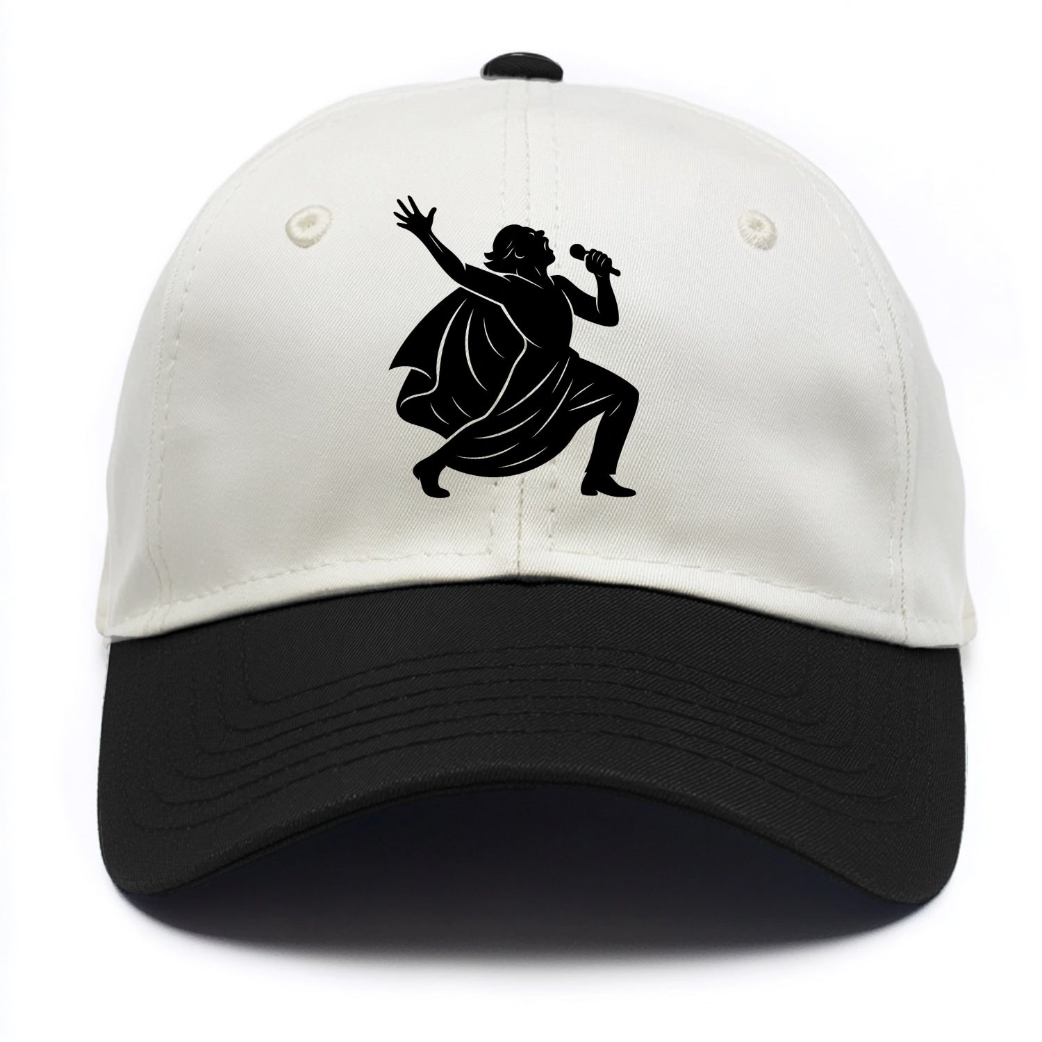 Opera singer powerful finale - Two Tone Cap - Black