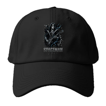 Silver Splash - Baseball Cap - Black