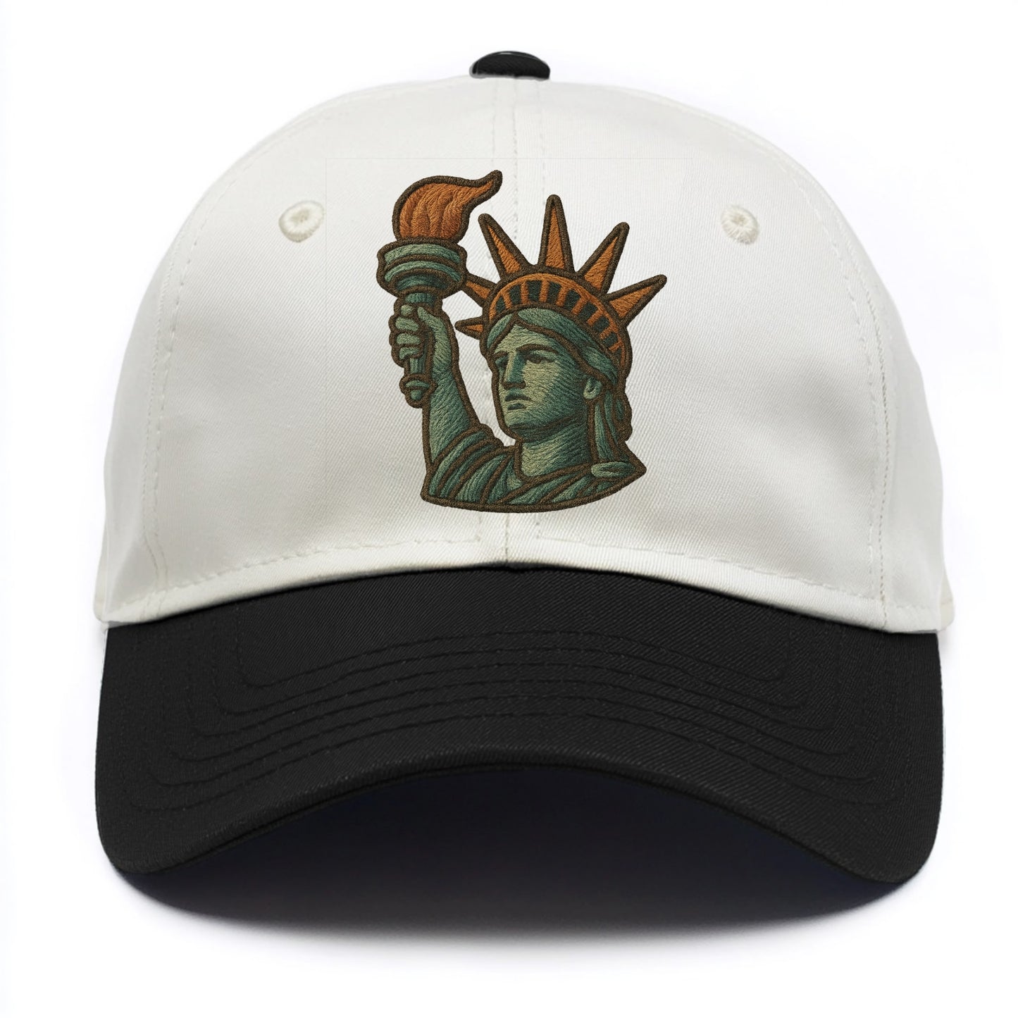 Statue of Liberty  - Two Tone Cap - Black