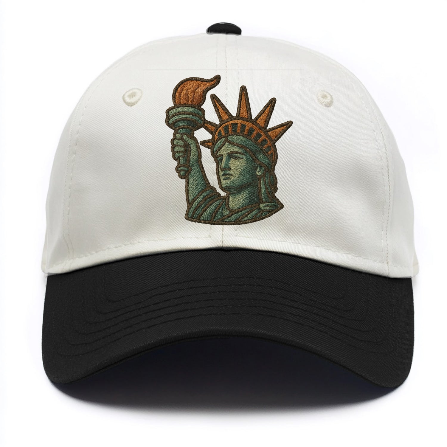 Statue of Liberty  - Two Tone Cap - Black