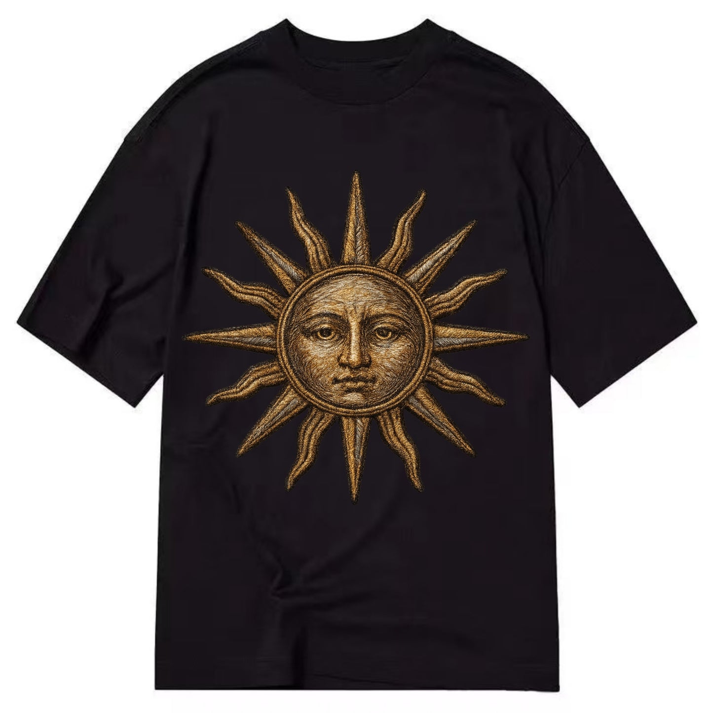 Sun Rays  - Classic T-shirt - Black