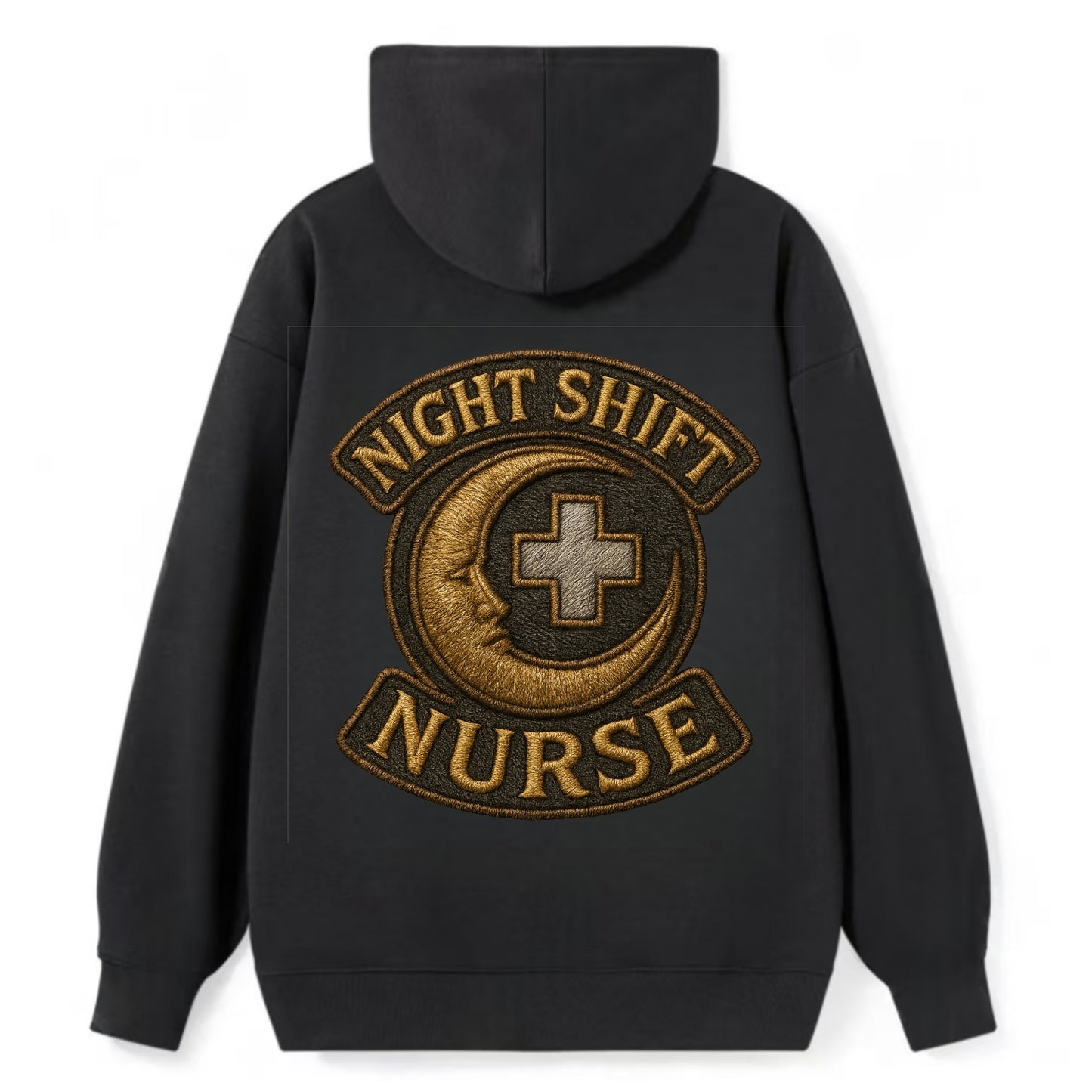 Night Shift Nurse  - Classic Pullover Hoodie - Black