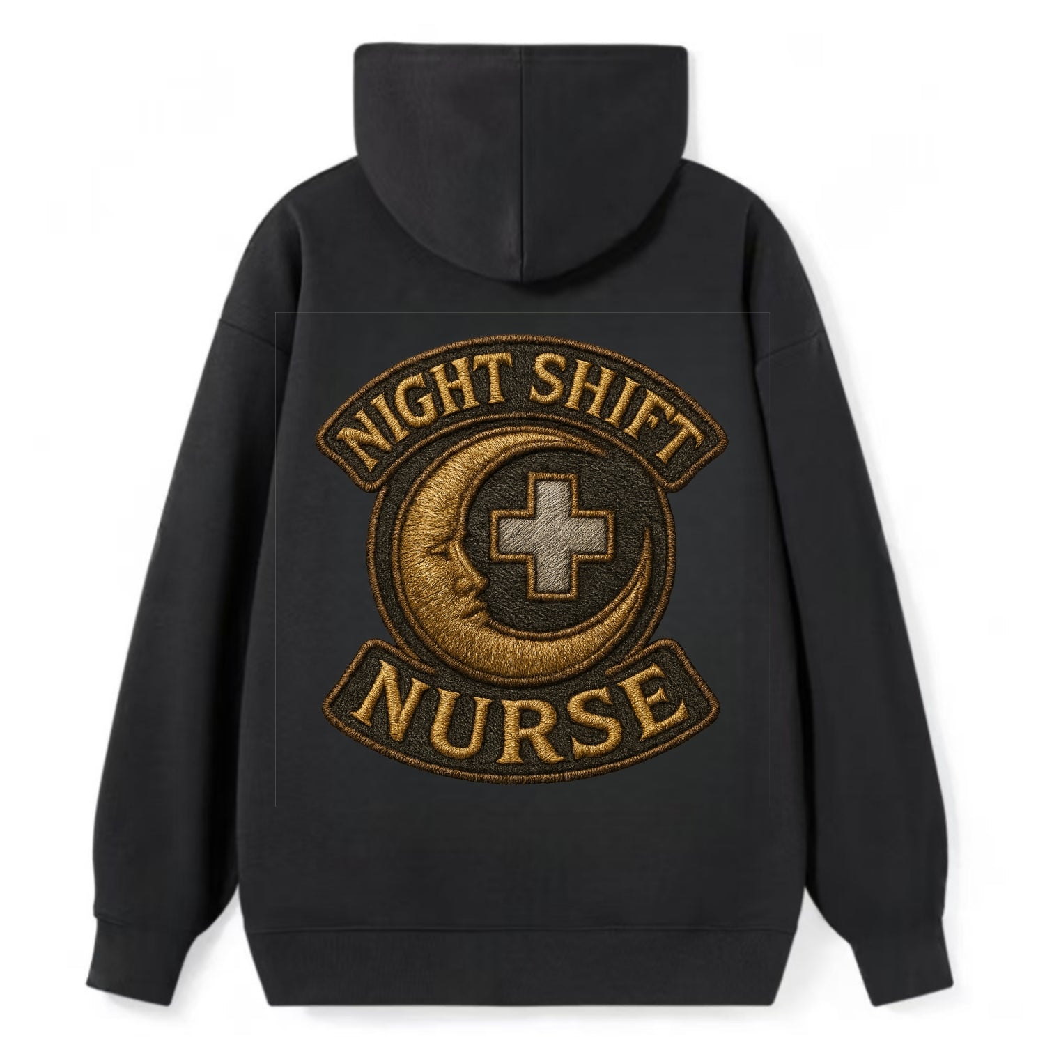 Night Shift Nurse  - Classic Pullover Hoodie - Black