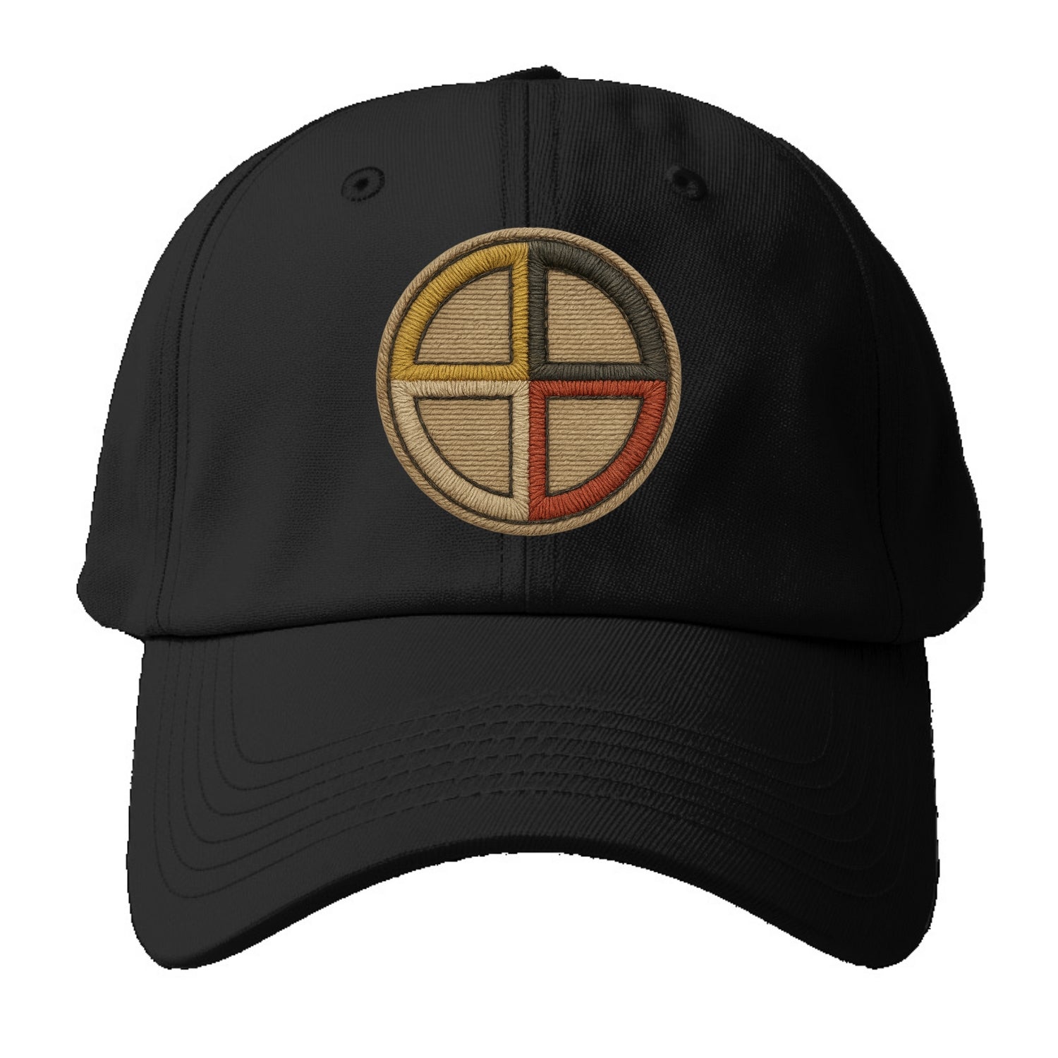 Medicine Wheel  - Baseball Cap - Black