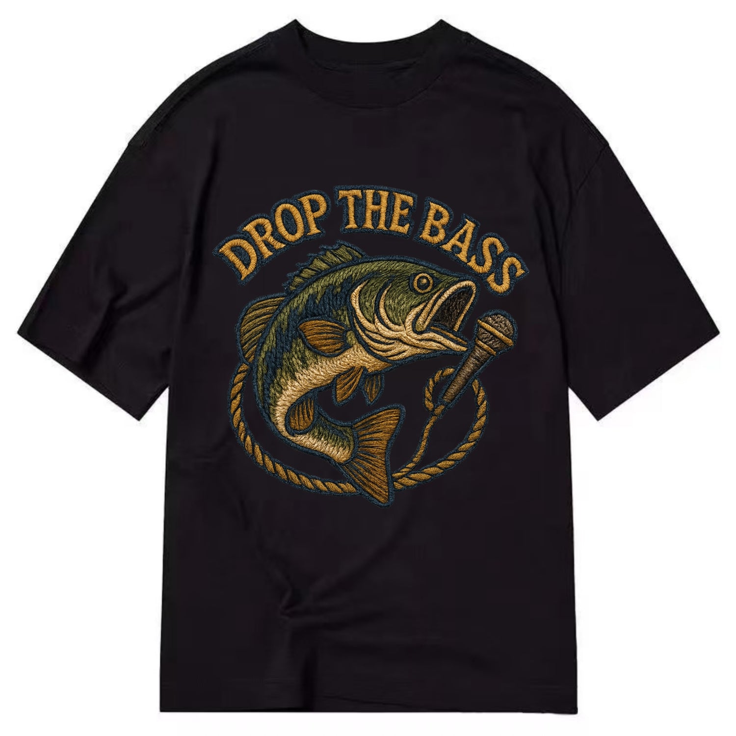 Drop The Bass  - Classic T-shirt - Black