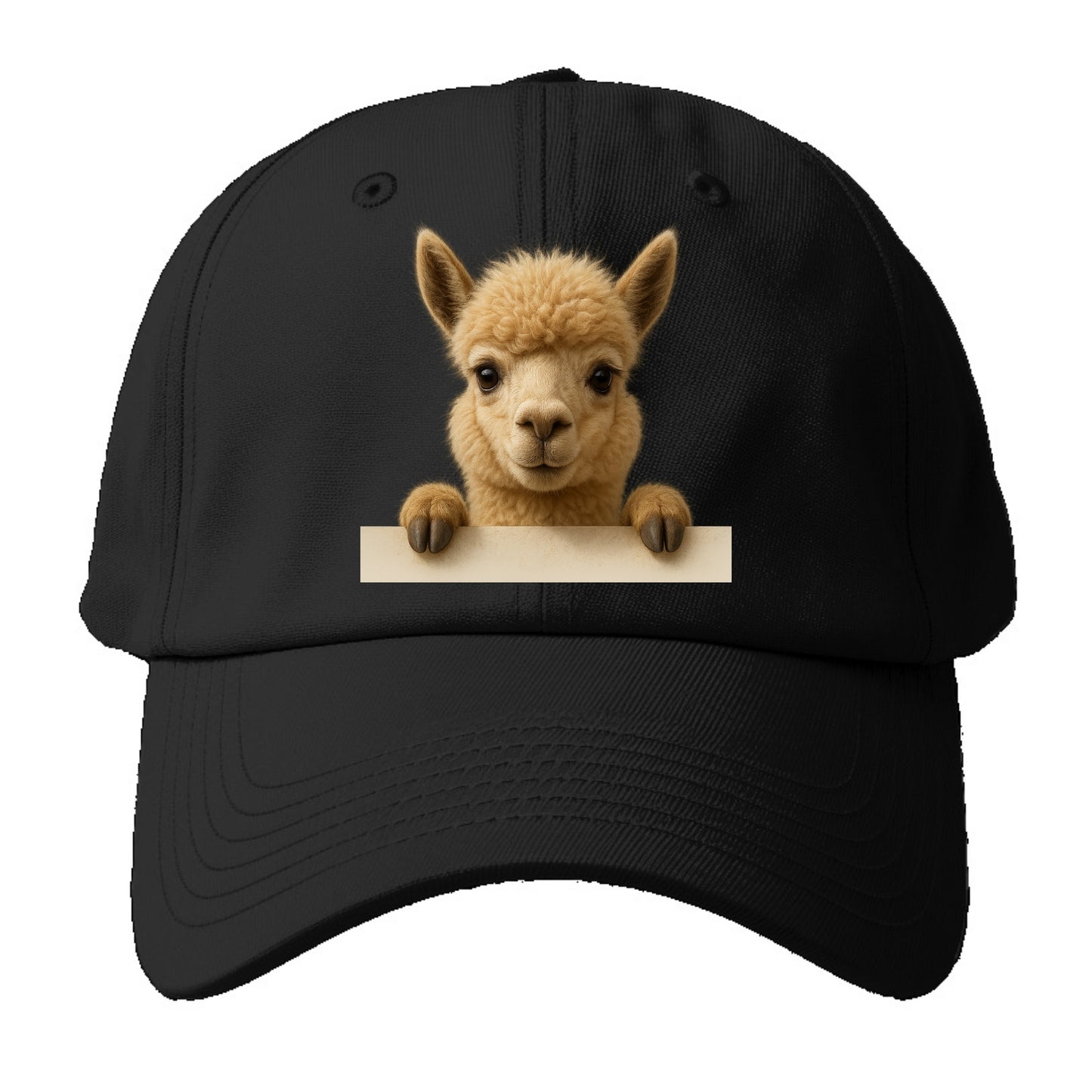 Alpaca  - Baseball Cap - Black