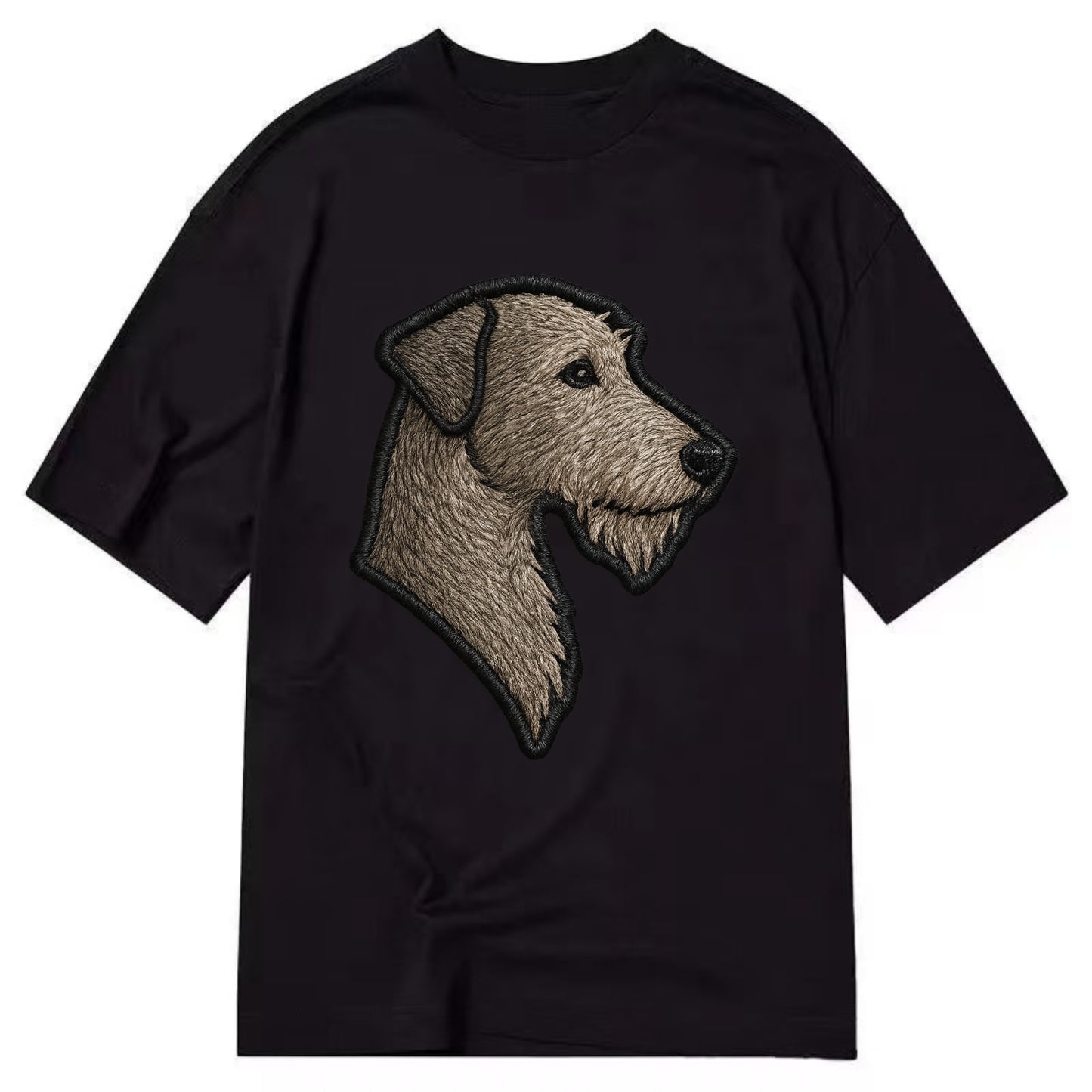 Irish Wolfhound - Modern gentle giant lo - Classic T-shirt - Black