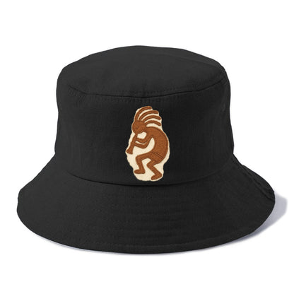 Kokopelli  - Bucket Hat - Black
