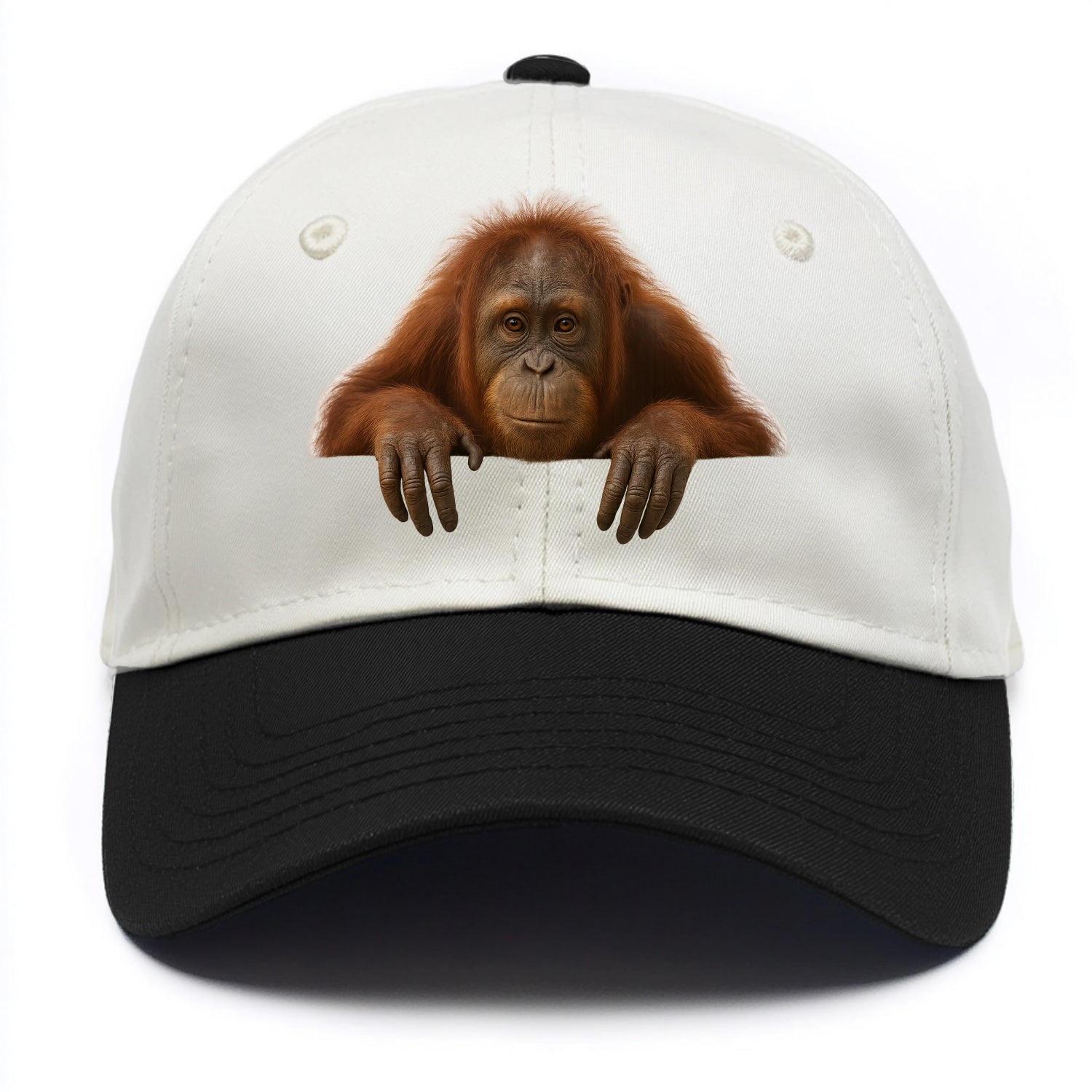 Orangutan  - Two Tone Cap - Black